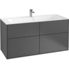 Image de Villeroy & Boch Finion meuble sous lavabo, 4 tiroirs, 1196x591x498mm, F05000GF