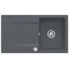 Image de Villeroy&boch - Evier 1 Bac Villeroy Et Boch Siluet 50 Graphite Ceramicplus - Avec Vidage Manuel
