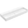 Image de Villeroy & Boch Memento 2.0 lavabo mural, sans trou pour robinet, sans trop-plein, poncé, 1200x470mm, 4A22CFRW