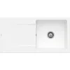 Image de Villeroy&boch - Evier Villeroy Et Boch Siluet 60 Blanc Ceramicplus Avec Vidage Manuel