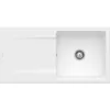 Image de Villeroy&boch - Evier Villeroy Et Boch Siluet 60 Stone White Ceramicplus Avec Vidage Manuel