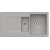 Image de Villeroy&boch - Evier 1 Bac 1/2 Villeroy Et Boch Siluet 60 R Fossile Ceramicplus Avec Vidage Manuel