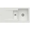 Image de Villeroy&boch - Evier 1 Bac 1/2 Villeroy Et Boch Siluet 60 R Steam Ceramicplus Avec Vidage Manuel
