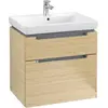 Image de Villeroy & Boch Subway 2.0 meuble sous lavabo, 2 tiroirs, lavabo au centre, 637x590x454mm, A91010VJ