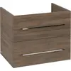 Image de Villeroy & Boch Avento Meuble sous lavabo, 2 tiroirs, 630x514x484mm, poignée chrome brillant, A89000VH