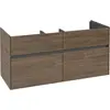 Image de Villeroy & Boch Collaro Meuble sous-lavabo, 4 tiroirs, lavabo au centre, 1154x546x444mm, C01200VH