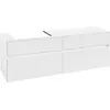 Image de Villeroy & Boch Collaro Meuble sous-lavabo, suspendu, 4 tiroirs, lavabo à gauche, 1600x548x500mm, C02200MS