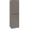Image de Villeroy & Boch Collaro Armoire haute, 1 porte, charnières à gauche, avec panier à linge, 454x1538x349mm, C03400MS