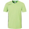 Image de Uhlsport Essential Maillot manches courtes Homme - Vert Flash / Noir