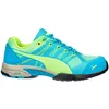 Image de Puma Safety Shoes - Chaussures De Sécurité Basses Celerity Knit Blue Low Wns S1p Hro Src - Bleu/vert 37
