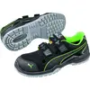 Image de Sandale de sécurité PUMA Neodyme Green Low taille 48 noir/vert microfibre/mesh S1P SRC ESD EN ISO 20345