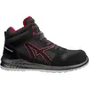 Image de ALBATROS Bottes à lacets CLIFTON MID SRC S3, Taille 47, Niveau de protection:S3, Taille:38, Couleur:noir-rouge, Largeur:nv