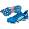 Image de Chaussures de sécurité pour femmes Puma Beat WNS, conformes à la norme EN ISO 20345:2011, classe S1 ESD HRO SRC, de couleur bleue, taille 38