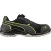 Image de Chaussures de sécurité Puma Fuse TC green Disc low S1P conformes à la norme EN ISO 20345:2022 S1P ESD SRC noir taille 42