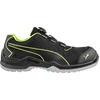 Image de Chaussures de sécurité Puma Fuse TC green Disc low S1P conformes à la norme EN ISO 20345:2022 S1P ESD SRC noir taille 43