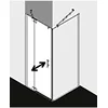 Image de Kermi Porte Battante Filia Xp 1wl 1300x 2000 Bv : 1275-1300 Sihg Verre Trempé Transparent