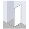 Image de Kermi Liga Paroi Latérale Twd 1030 X 2000mm Argent Mat Verre Trempé Transparent