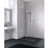 Image de Kermi Liga Walk-in 2yl 800 X 1850mm Argent Satiné Verre Trempé Transparent