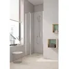 Image de Kermi Porte Battante Pega 1gr 0850x 2000 Bv : 825-855 Sihg Verre Trempé Transparent