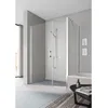 Image de Kermi Porte Battante Pega 1ol 1430x 1850 Gak : 1390-1415 Sihg Verre Trempé Transparent