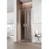 Image de Kermi Porte Battante Pega Ptd 0830x 1850 Gak : 790-815 Sihg Verre Trempé Transparent