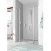 Image de Kermi Porte Battante Pega Ptf 1400x 1850 Bv : 1350-1400 Sihg Verre Trempé Transparent