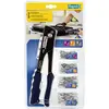 Image de Lot pince à riveter RAPID RP10 avec 100 rivets aluminium Ø3,2 / 4,0 et 4,8.