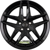 Image de Borbet Z black glossy 8x18 ET43 - LK5/112 ML66.5 Jante alu