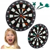 Image de relaxdays 10021463_0 relaxdays Dartscheibe mit Darts