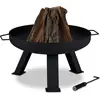 Image de relaxdays 10032691_0 relaxdays Feuerschale schwarz 60,0 cm