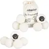 Image de Boules De Séchage Xxl, Lot De 12, Balles Sèche-linge, En Laine De Mouton, Écologique, Set Pratique, Ø 7 Cm, Blanc