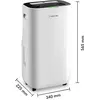 Image de TROTEC Déshumidificateur et purificateur d'air TTK 70 HEPA (Plus)|Filtration HEPA pour pièces jusqu'à 45 m² / 110 m³ |Puissance de déshumidification max. 20 l / 24 h