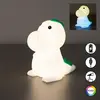 Image de Fischer & Honsel Silicone Veilleuse, Dinosauro | blanc