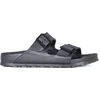 Image de Birkenstock Pantolette Chaussure de bain Arizona metallic anthracite EVA 1001498, Taille + Largeur:41 étroit