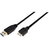 Image de LogiLink Câble USB 3.0, USB-A - USB-B Micro mâle, 0,6 m