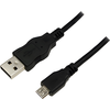 Image de LogiLink Câble USB 2.0, USB-A - USB-B Micro mâle, 0,6 m