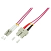 Image de LogiLink 0.5m LC-SC câble InfiniBand et à fibres optiques 0,5 m Violet - Neuf