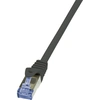 Image de Logilink Patchkabel CAT6A S/FTP AWG26 PIMF 10,00m schw.
