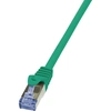 Image de Logilink Patchkabel CAT6A S/FTP AWG26 PIMF 1,50m grün