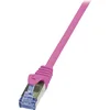 Image de Logilink patch cable CAT6A S/FTP AWG26 PIMF 2,00m pink