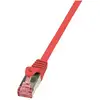 Image de LogiLink Cat.6 S/FTP, 0.5m câble de réseau Rouge 0,5 m Cat6 S/FTP (S-STP) - Neuf