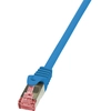Image de LogiLink CAT 6 câble patch S/FTP PIMF PrimeLine bleu 0,5 m