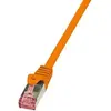 Image de Logilink Patchkabel CAT6 S/FTP AWG27 PIMF 1,00m orange