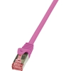 Image de Logilink Patchkabel CAT6 S/FTP AWG27 PIMF 1,00m pink