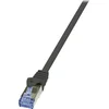 Image de Logilink Patchkabel mit Cat7-Rohk. Primel. S/FTP schw 10,0m