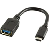 Image de Logilink Adapter USB-A(f)/Type-C (m) 0,15cm schwarz