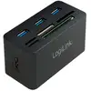 Image de LogiLink CR0042 station d'accueil Avec fil USB 3.2 Gen 1 (3.1 Gen 1) Type-A Noir - Neuf