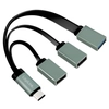 Image de LogiLink UA0315 hub & concentrateur USB 3.2 Gen 1 (3.1 Gen 1) Type-C 5000 Mbit/s Noir, Gris - Neuf