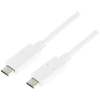 Image de USB-C - Câble USB-C USB 3.2 Gen2x1 60W 1m Blanc