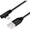 Image de Cable Usb C Coude Usb 20 Max 15w 03m